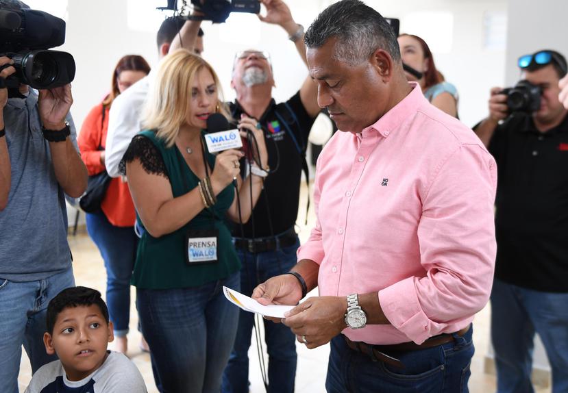 El alcalde electo de Humacao, Luis Raúl Sánchez, prevaleció el con 81.59% de los votos de sus compueblanos.