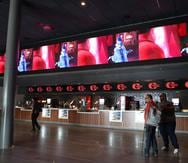 El incidente se dio en los cines de Plaza Escorial.
