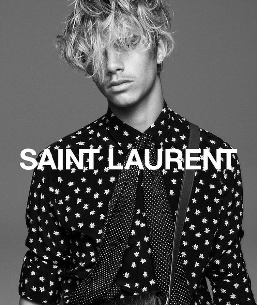 El segundo de los hijos de la popular pareja es imagen de la próxima campaña otoño-invierno de Yves Saint Laurent. (EFE)