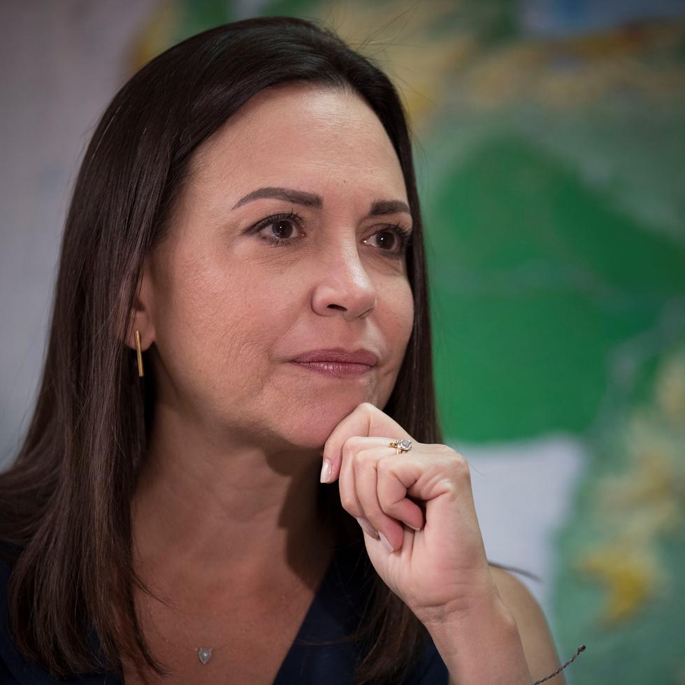 María Corina Machado se siente “respaldada” por el pueblo venezolano y segura de que está en la vía correcta para derrotar al chavismo.