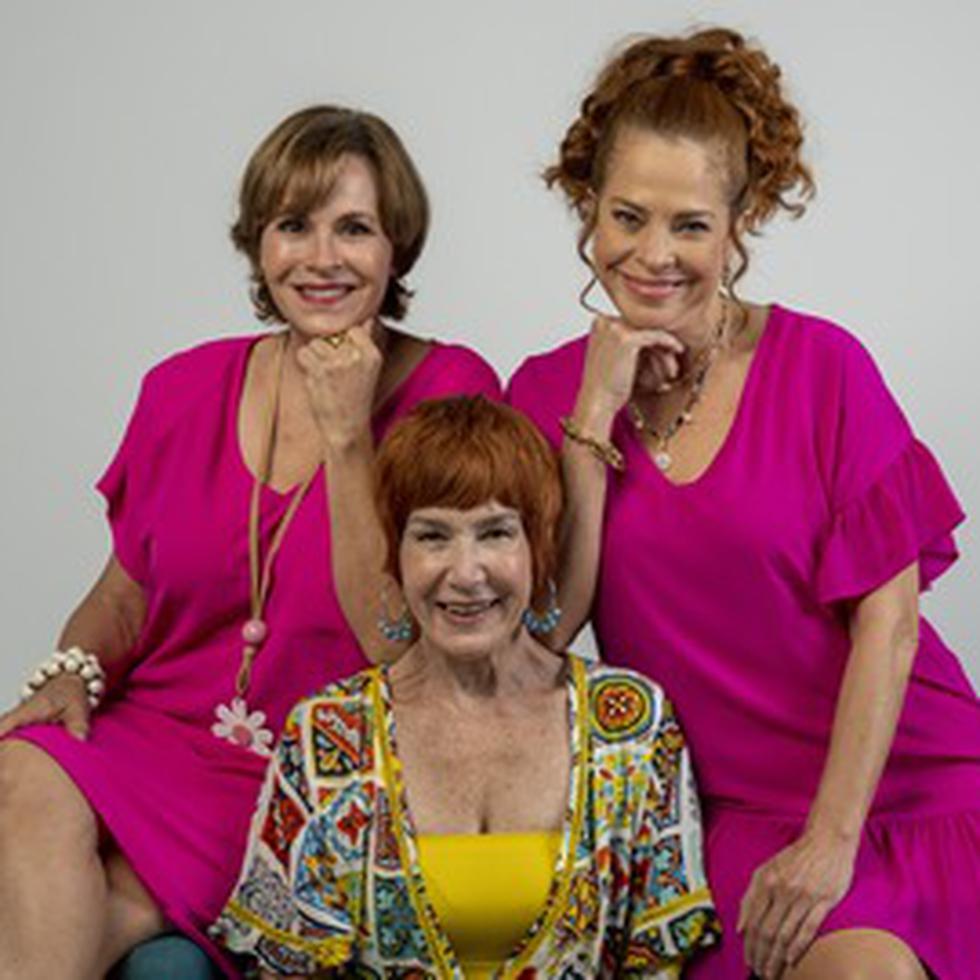 Cristina Soler, Marian Pabón y Suzette Bacó se presentarán el 13 de agosto en la obra "El triunvirato de la risa" en el Centro de Bellas Artes de Caguas.