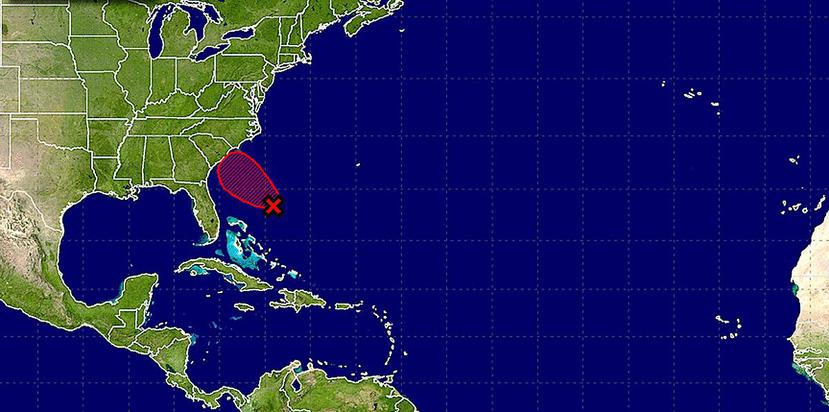 Es el segundo ciclón tropical fuera de la temporada de huracanes del Atlántico. (NOAA)
