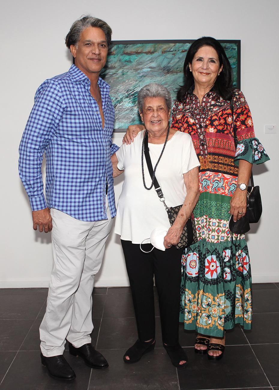 Carlos Rubén Martínez, Toni Hambleton y María Cristina Firpi