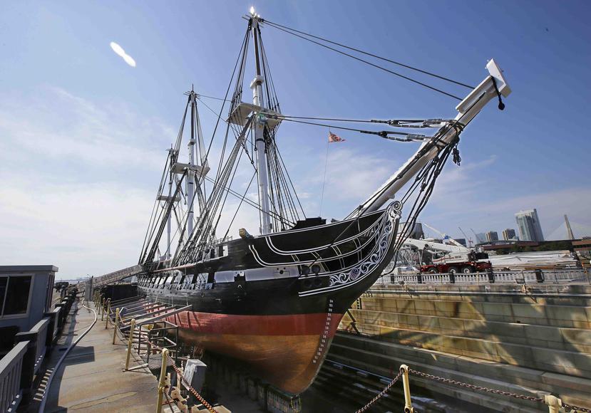 El regreso del "Old Ironsides" marcará el fin de una labor de restauración que comenzó hace dos años. (AP)