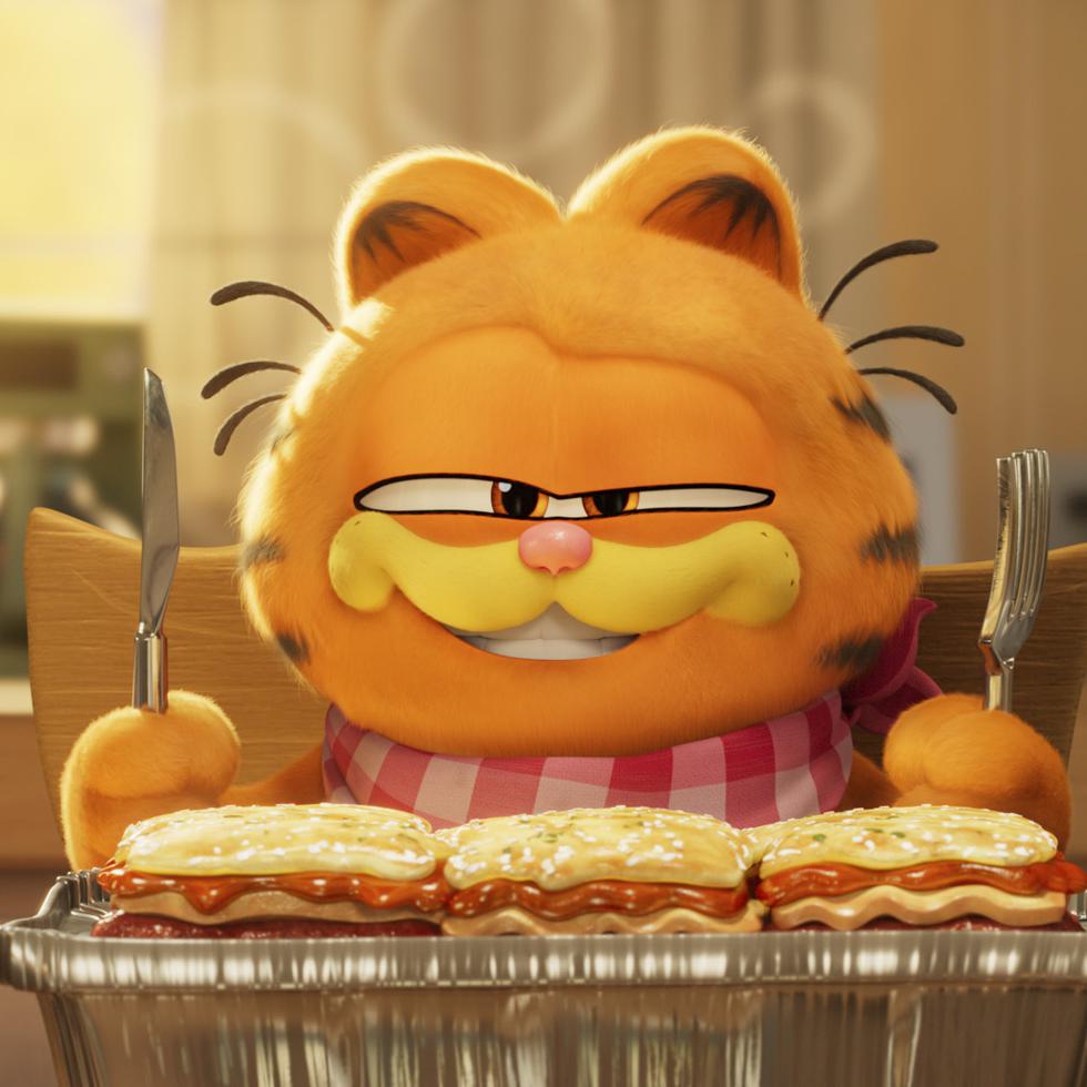 Escena del filme "The Garfield Movie".