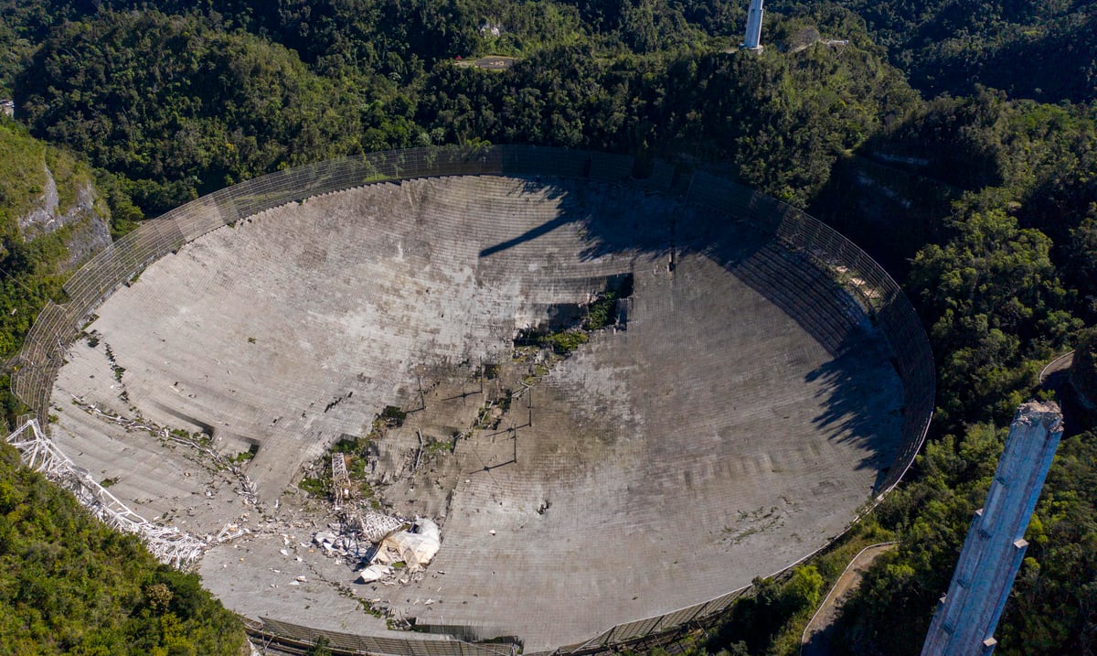 Wanda Vázquez is allocating $ 8 million for the reconstruction of the Arecibo radio telescope