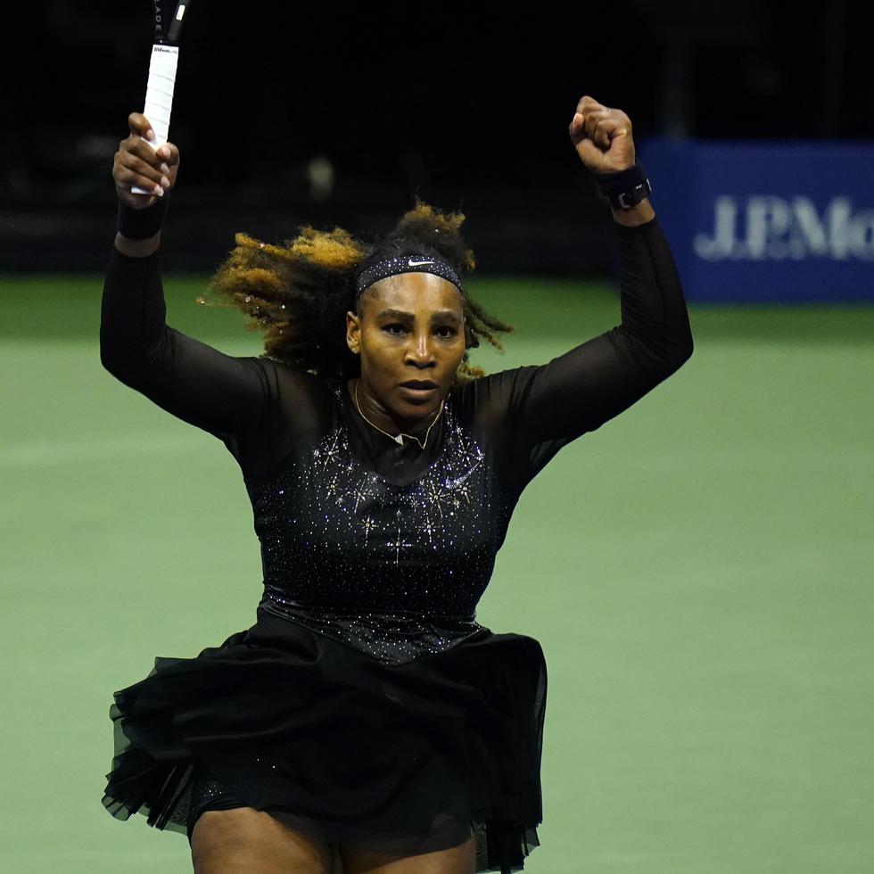 Serena Williams celebra su segunda victoria en el US Open.