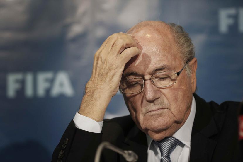 El expresidente de la organización, Joseph Blatter, es sospechoso de mala administración del dinero de la FIFA. (AP)