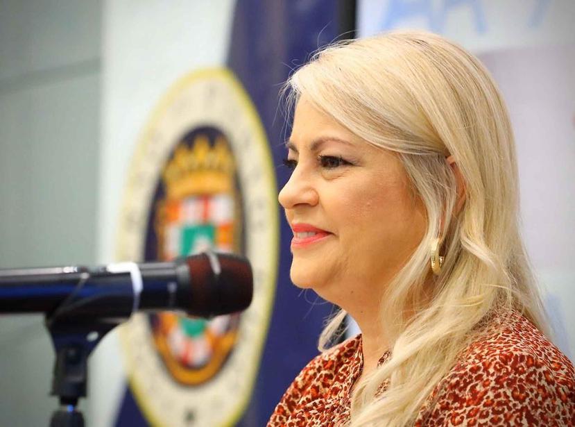 La gobernadora Wanda Vázquez Garced. (GFR Media)