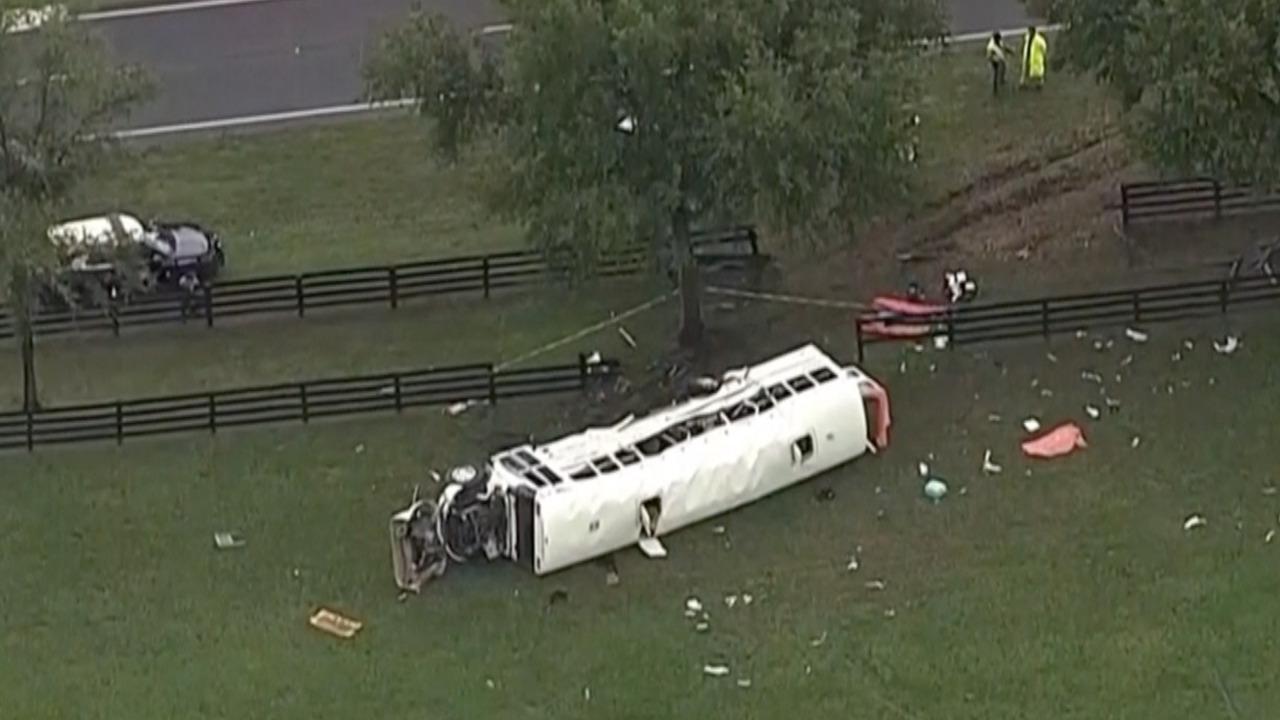 Fatal accidente en Florida tras volcarse un autobús con trabajadores agrícolas