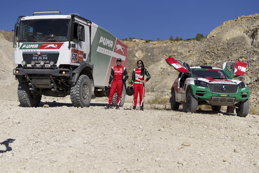El Puma Energy Rally Team está encabezado por los pilotos  Juan Manuel ‘Pato’ Silva y Andrea Lafarja.
