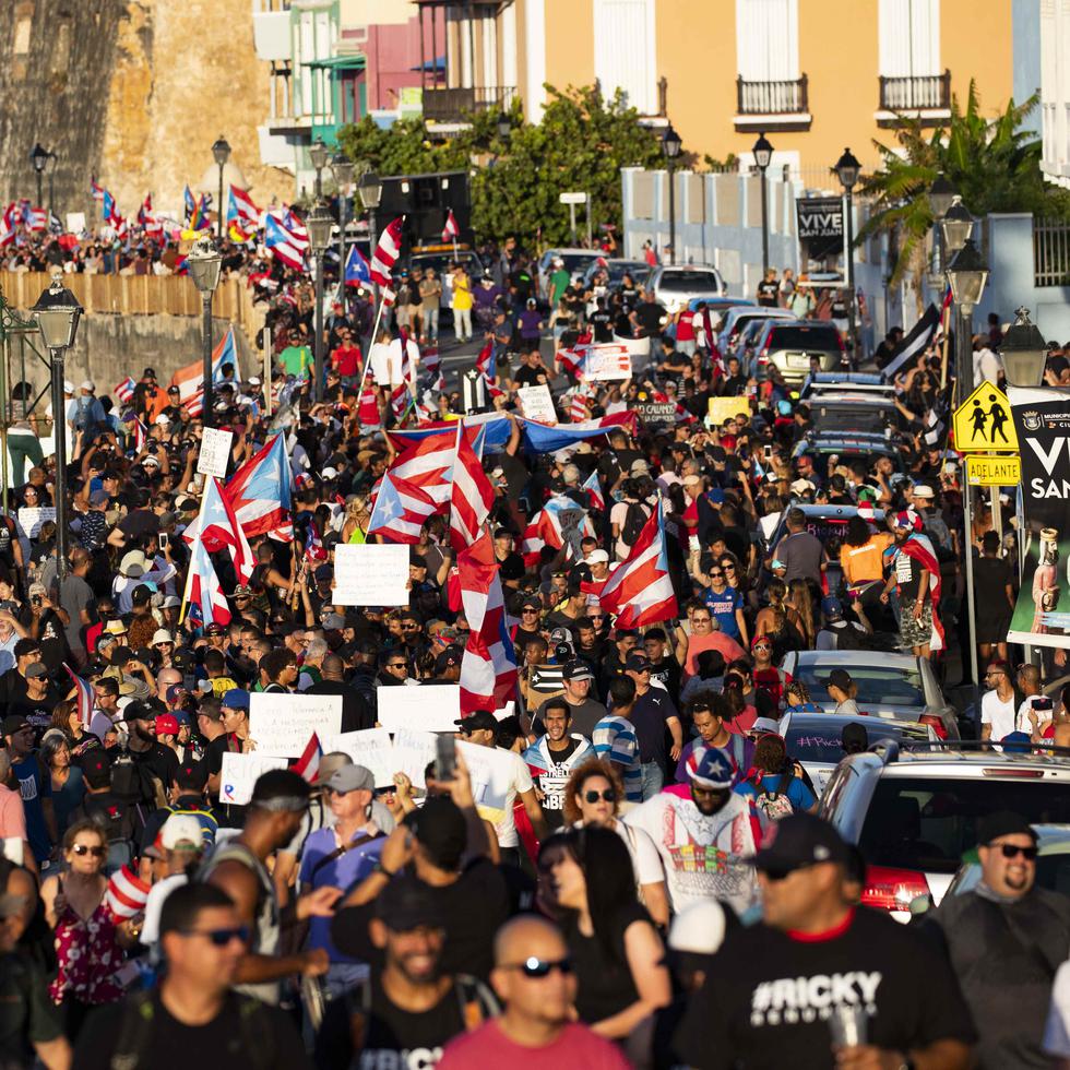 Marcha por el renacer de Puerto Rico