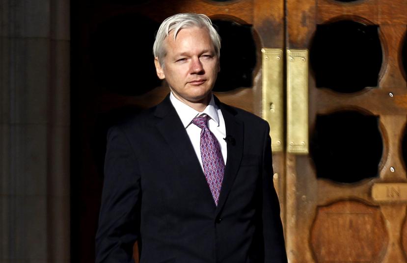 Julian Assange permanece refugiado en la embajada del Ecuador en Londres desde 2012. (EFE)
