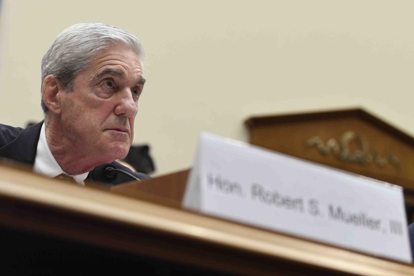 Robert Mueller ya antes había advertido que no dirá más de lo que ya está plasmado en su informe. (AP / Susan Walsh)
