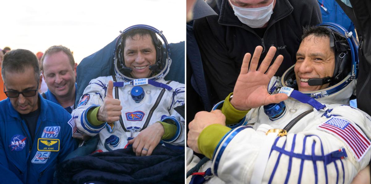 Frank Rubio: el regreso a Tierra del astronauta con más días en el espacio