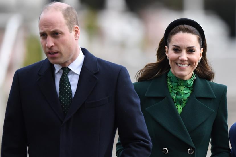 El príncipe William y Kate ofrecieron una entrevista virtual con la cadena BBC. (Foto: EFE)
