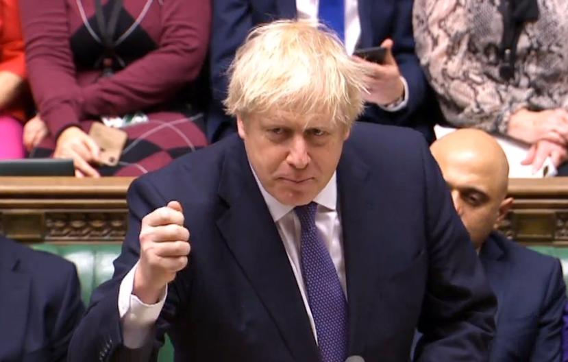 Johnson pide unidad al Parlamento al abrir el debate del acuerdo del Brexit. (EFE/EPA/UK PARLIAMENTARY)