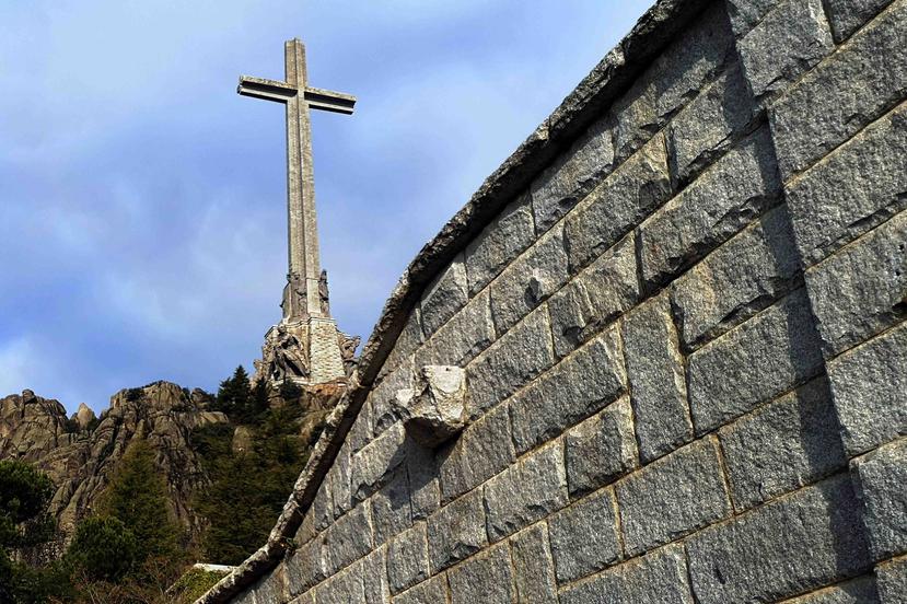 Vista del Valle de los Caídos, España. (EFE/Borja Méndez)