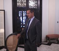 El gobernador Pedro Pierluisi durante una entrevista reciente con El Nuevo Día.