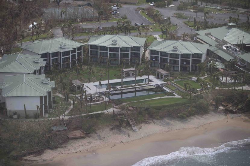El hotel W Retreat & Spa Vieques es una de las hospederías que permanece cerrada tras el paso del huracán María.