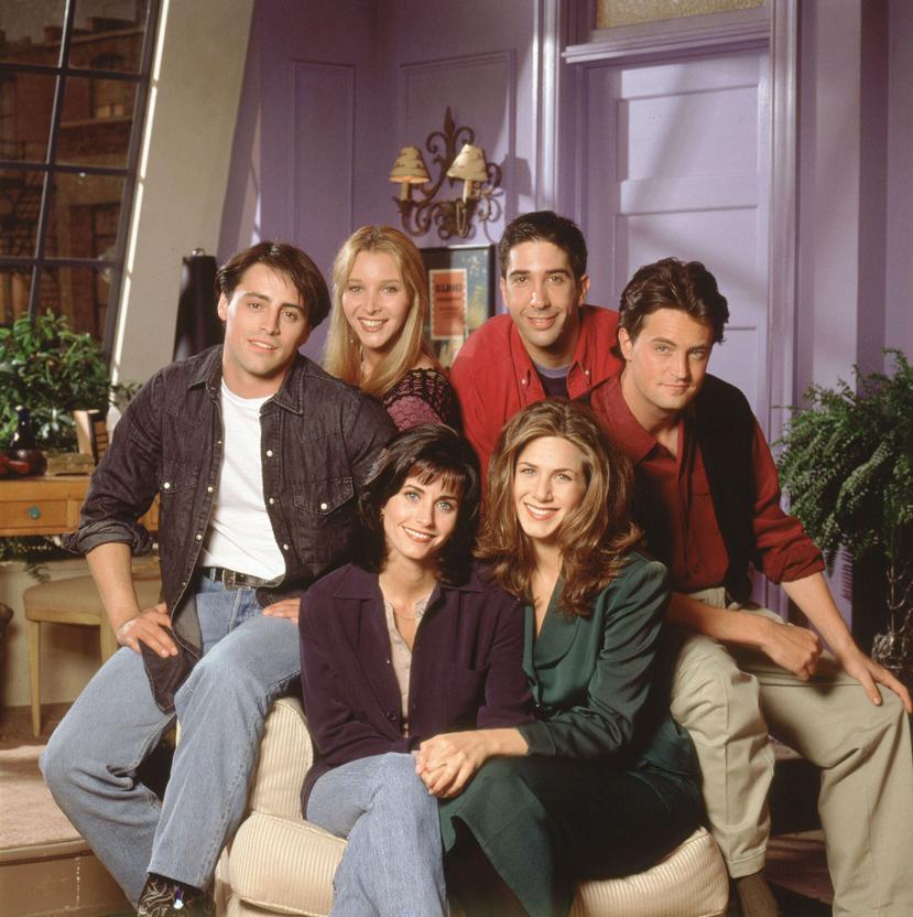 Elenco de Friends en los años noventa. (AP)