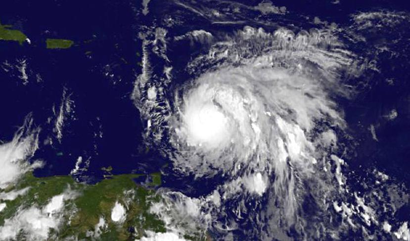 Una imagen del huracán María, fenómenos meteorológicos que se miden desde 1743.