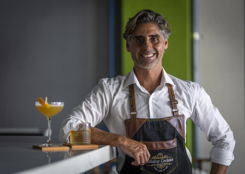 El mixólogo Michael Norat preparará en Santurce sus mejores cócteles durante el mes de agosto como parte del Culinary U Pop Up Bar.