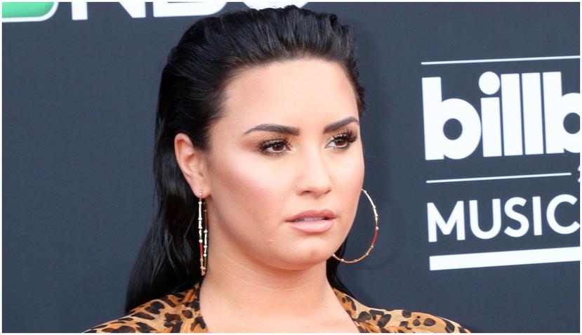 Demi Lovato tuvo un duro golpe emocional tras la muerte de su amigo. (Shuttertock)