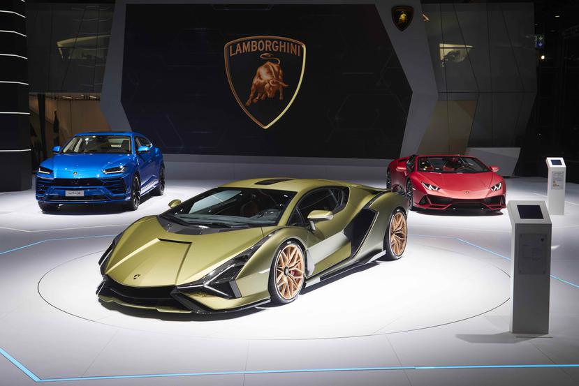 Lamborghini mostró su modelo más reciente, el Sián FKP 37. (Suministrada)