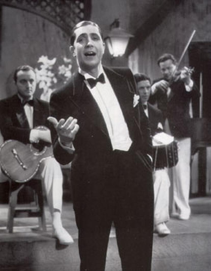 El cantante Carlos Gardel  se presentó en el Teatro Yagüez,en Mayagüez para el 1935.  (Archivo)