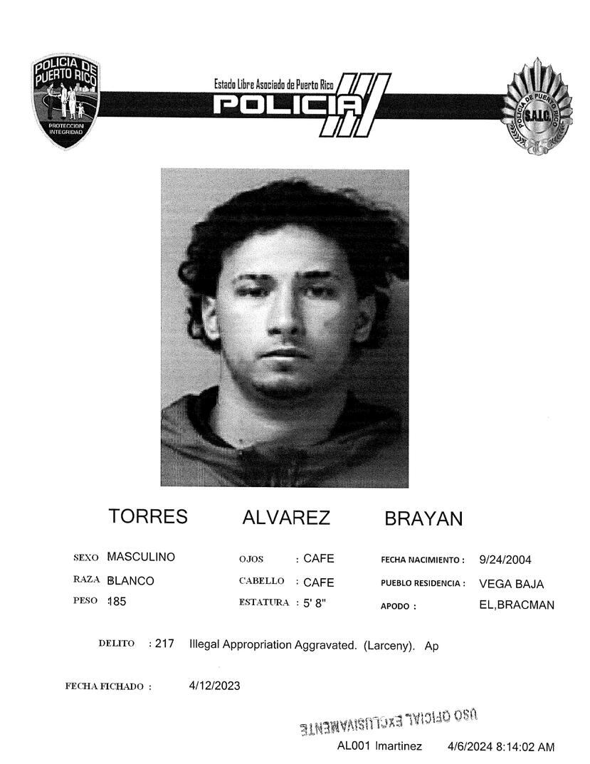 Brayan Torres Álvarez, de 19 años, falleció debido a las heridas de bala recibidas.