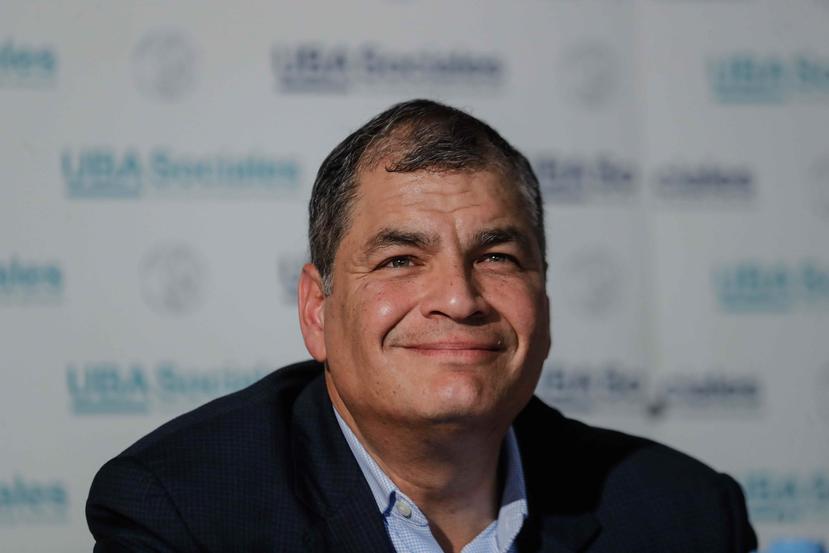 Rafael Correa vive en Bélgica desde 2017. (Archivo / EFE)