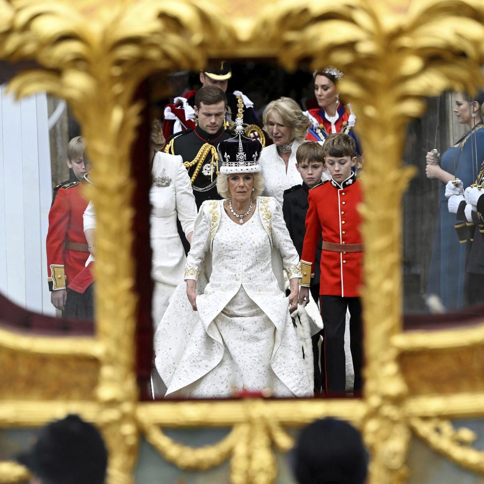 La coronación de Camia se llevó a cabo el pasado 6 de mayo en la abadía de Westminster.