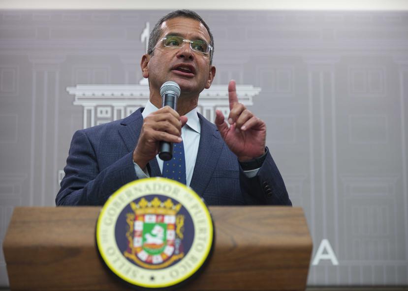 Pedro Pierluisi, gobernador de Puerto Rico.