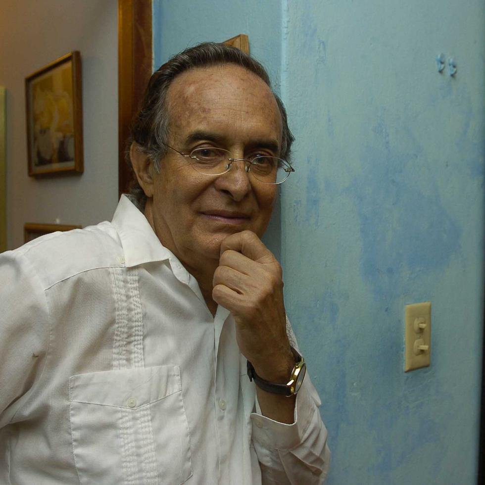 Foto de archivo de José Luis "Pinchi" Méndez. El miembro fundador de la Cátedra UNESCO-UPR de Educación para la Paz dedicó sus últimos años, luego de retirarse de la Universidad de Puerto Rico, a la escritura.