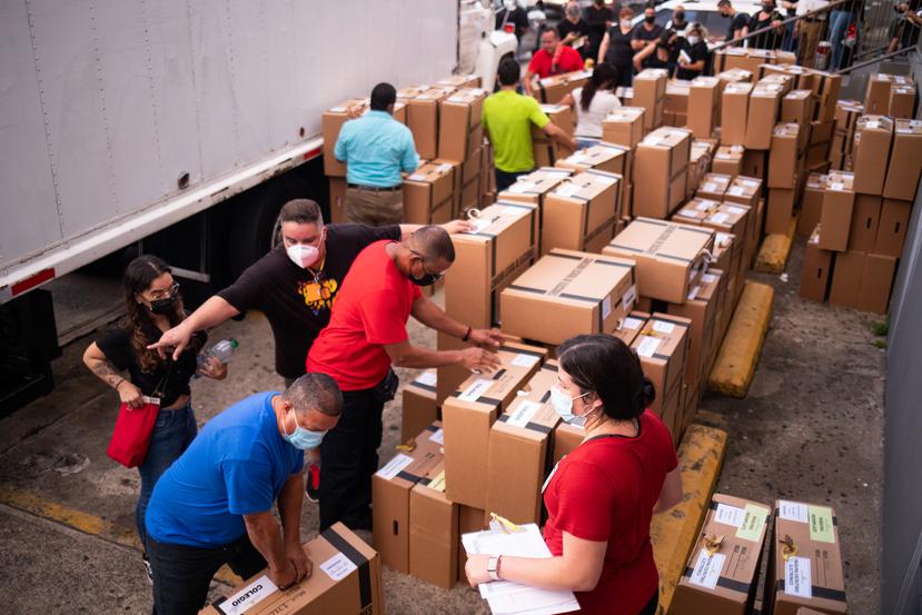 La Junta de Inscripción Permanente del Precinto 2 de San Juan repartió sus maletines a 28 unidades en los que se espera la participación de 55,000 votantes en las elecciones de 2020.