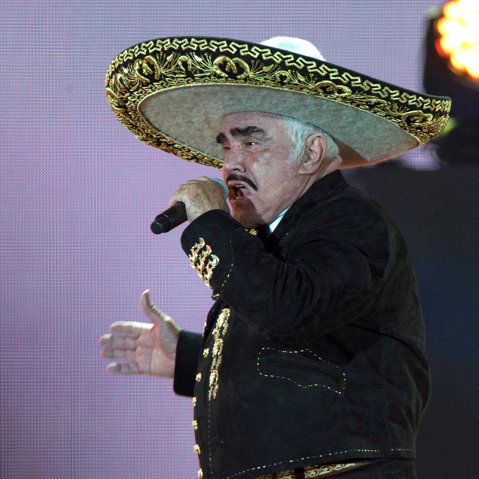 El cantante mexicano Vicente Fernández falleció el 12 de diciembre de 2021.