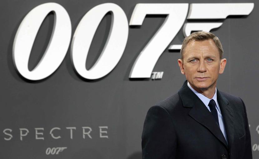Daniel Craig es quien protagoniza la nueva cinta de James Bond. (AP)
