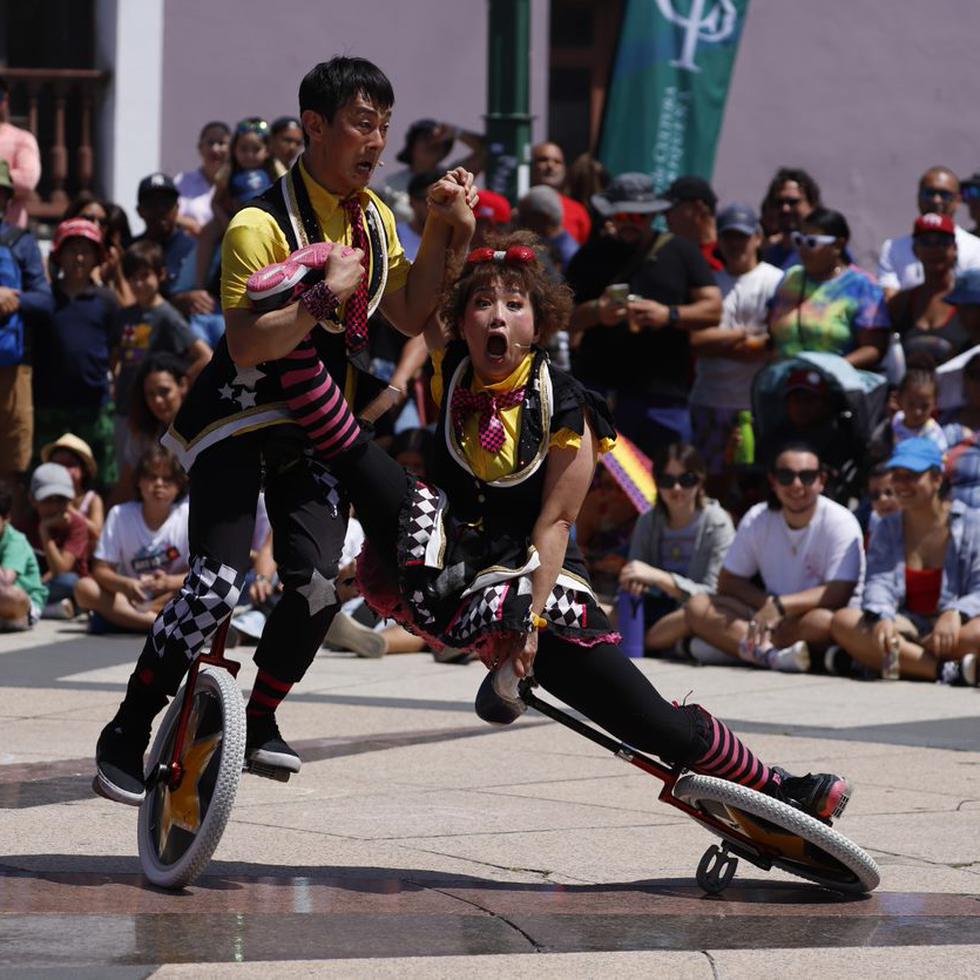 El Circo Fest inició con éxito el primer fin de semana de su octava edición con más 65 presentaciones diarias en el Viejo San Juan.