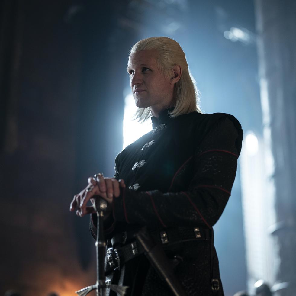 El personaje de Daemon Targaryen, caracterizado por Matt Smith, es uno de los principales en la serie "House of the Dragons".