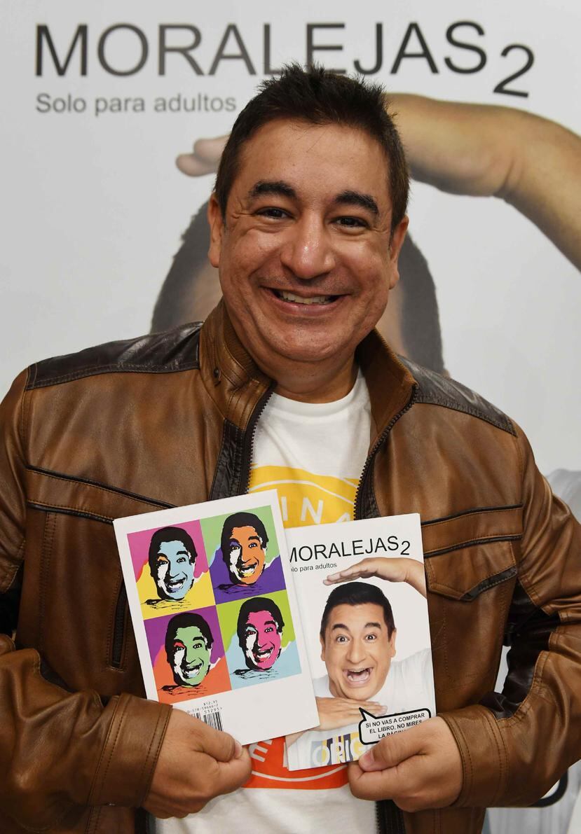 El actor y comediante Miguel Morales dijo que está feliz con su nueva propuesta literaria.