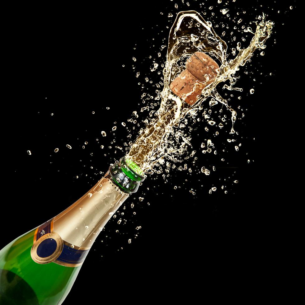 El tapón de corcho apareció por primera vez en Champagne en 1685.