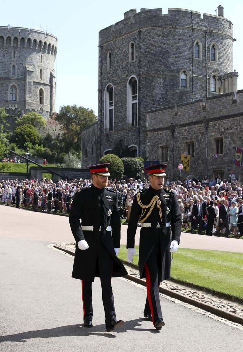 Los príncipe Harry y William asistirán al funeral de su abuelo el próximo sábado. (Foto: Archivo)