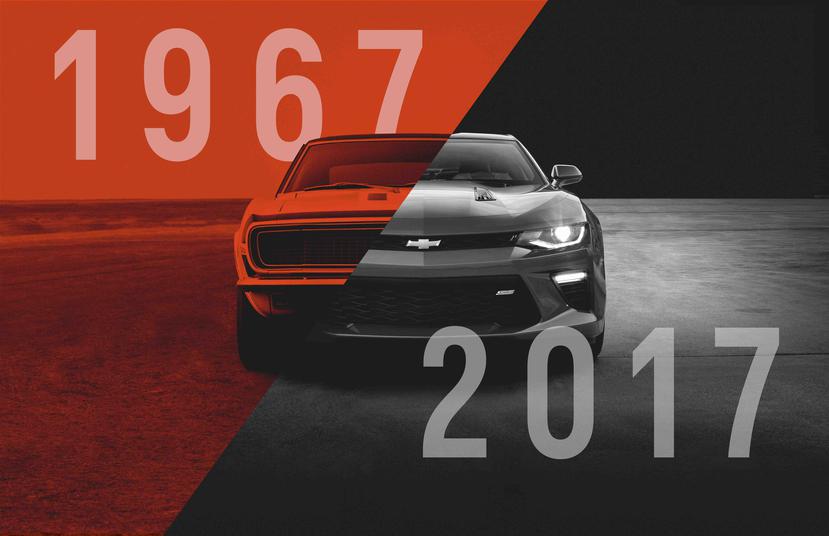 En este primer medio siglo de vida, el Chevrolet Camaro ha tenido seis generaciones.