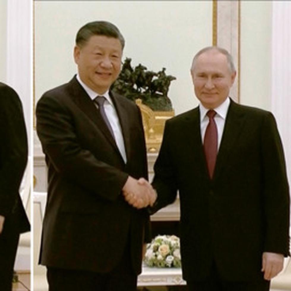 Presidente de China llega a Moscú para reunirse con Putin