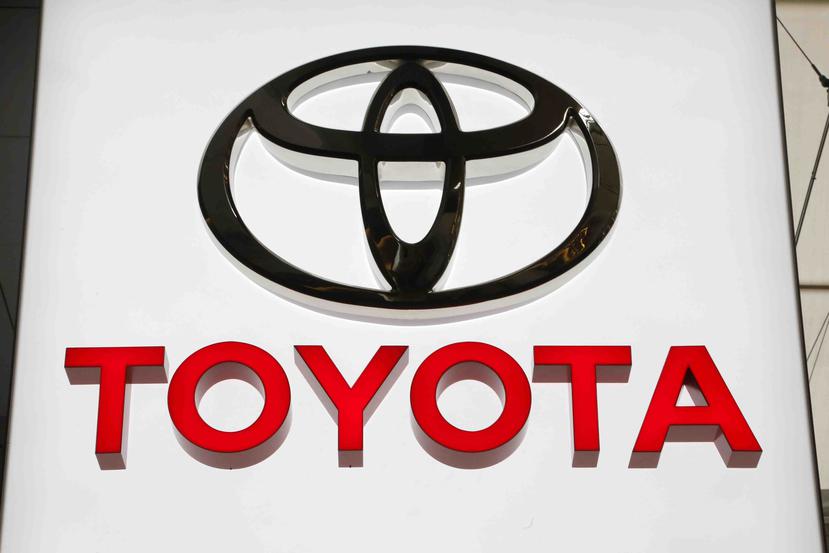 Logo de Toyota. (AP)