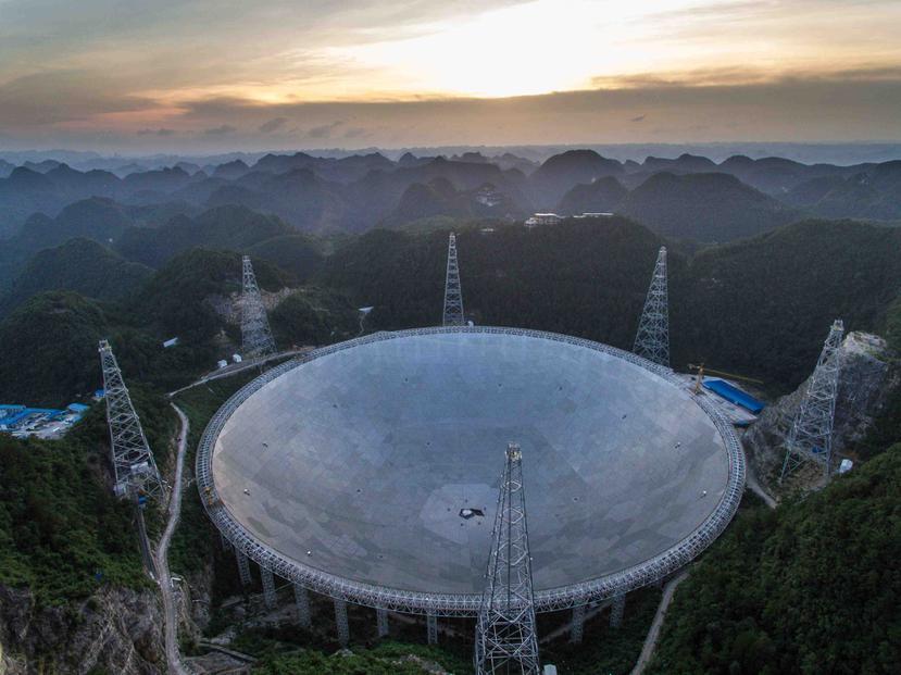 El radiotelescopio se inaugurará en septiembre próximo. (AP)