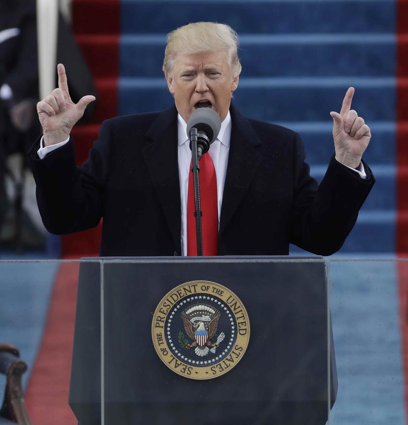 Donald Trump reafirmó además su intención de fortalecer la seguridad para evitar la inmigración ilegal. (AP)