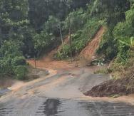 Imagen del Negociado para el Manejo de Emergencias y Administración de Desastres sobre los estragos provocados por las lluvias en Naranjito.