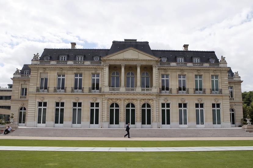 La sede de la Organización para la Cooperación y el Desarrollo Económico en París, Francia.